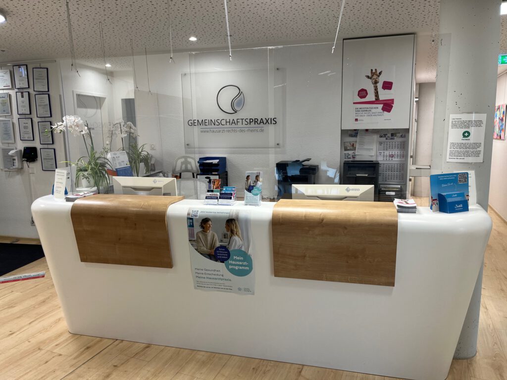 Unsere Anmeldung